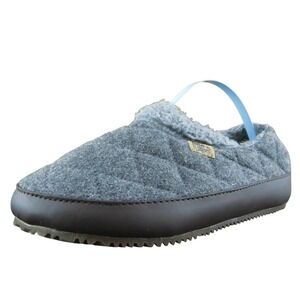 Freewaters  Women Slipper Shoes Gray Fabric Slip On Size 6 Medium